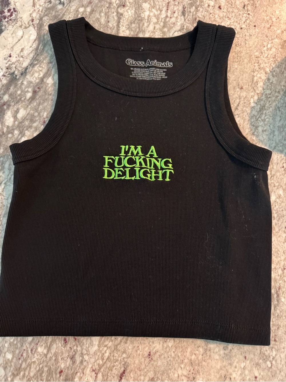 Glass animals tour tank